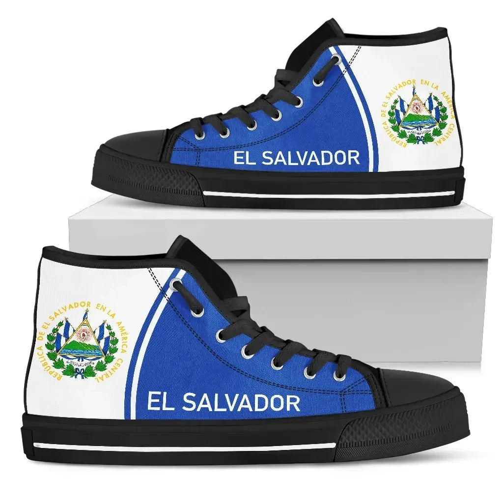 El Salvador High Top Shoes Curve Version Bn11