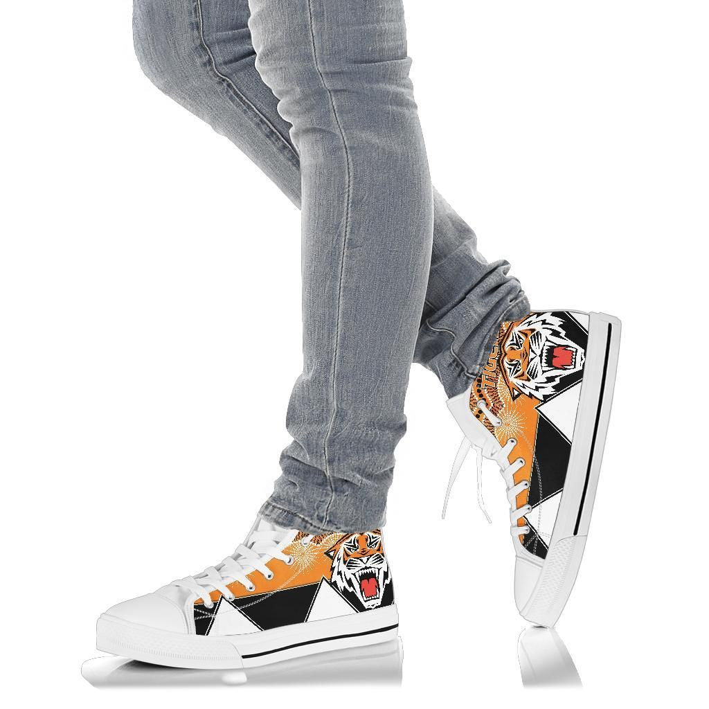 Tigers High Top Shoe Wests Indigenous Newest