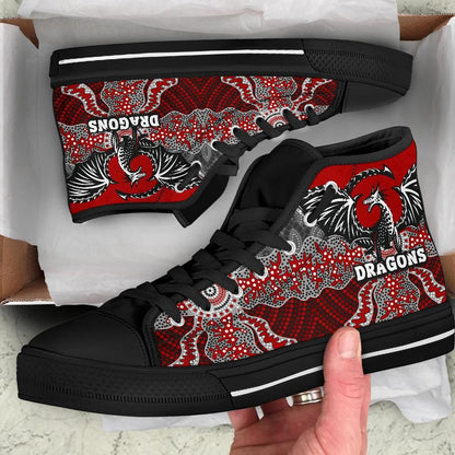 Dragons High Top Shoe St. George Aboriginal