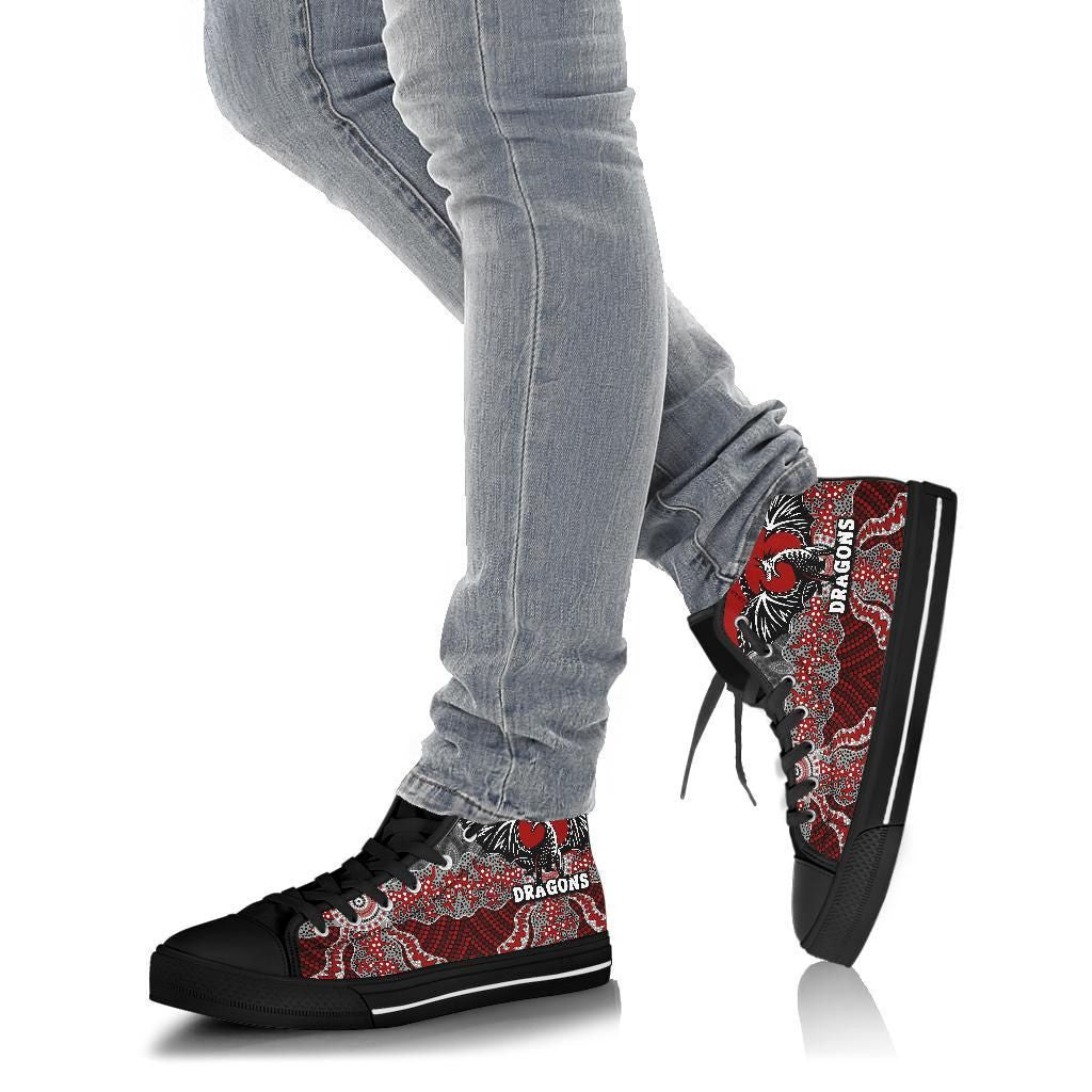 Dragons High Top Shoe St. George Aboriginal