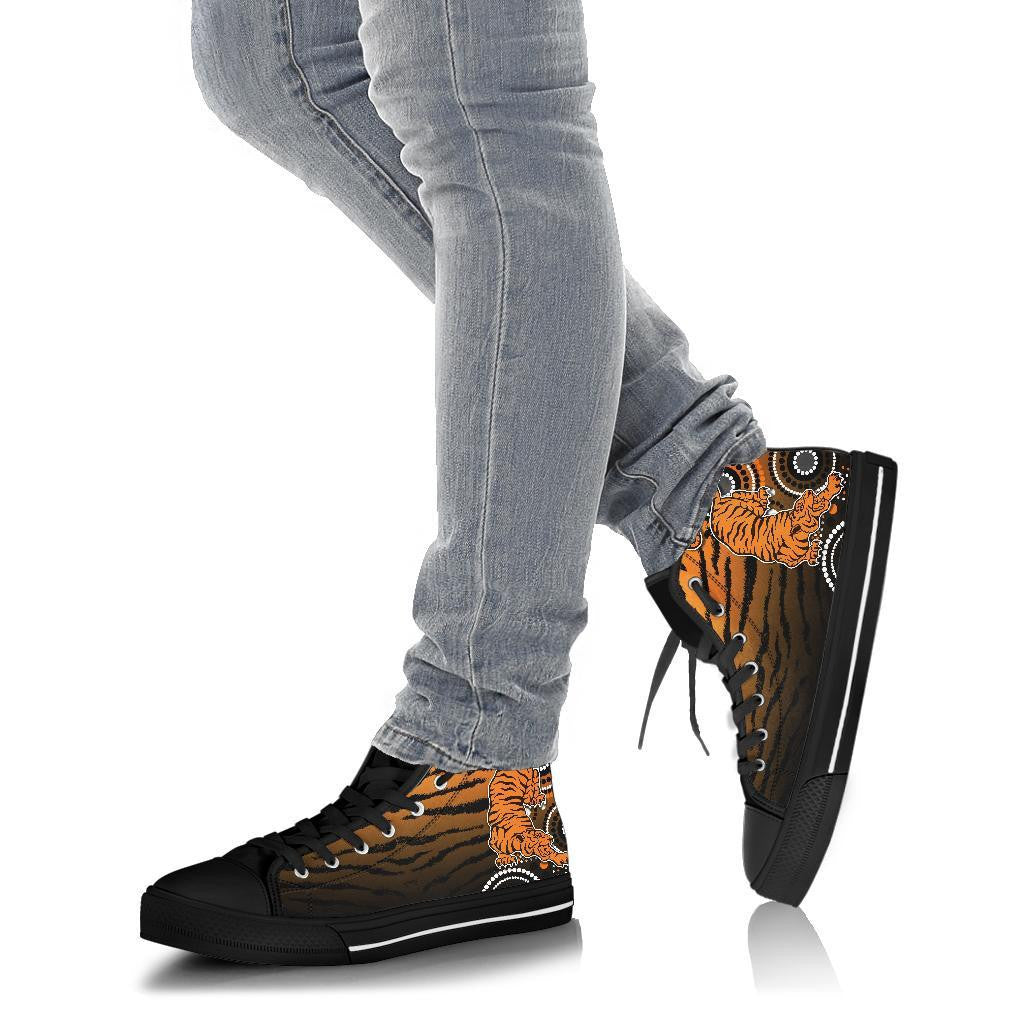 Tigers High Top Shoe Wests Indigenous