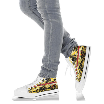Richmond Tigers High Top Shoe Anzac Day Country Style