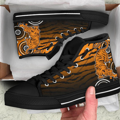 Tigers High Top Shoe Wests Indigenous