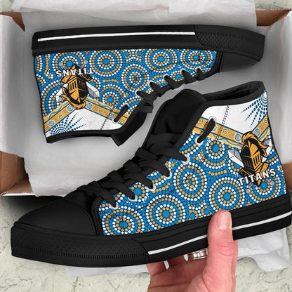 Titans Knight High Top Shoe Gold Coast