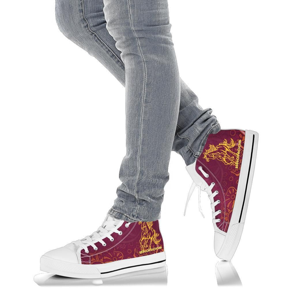 Brisbane Broncos Indigenous High Top Shoe
