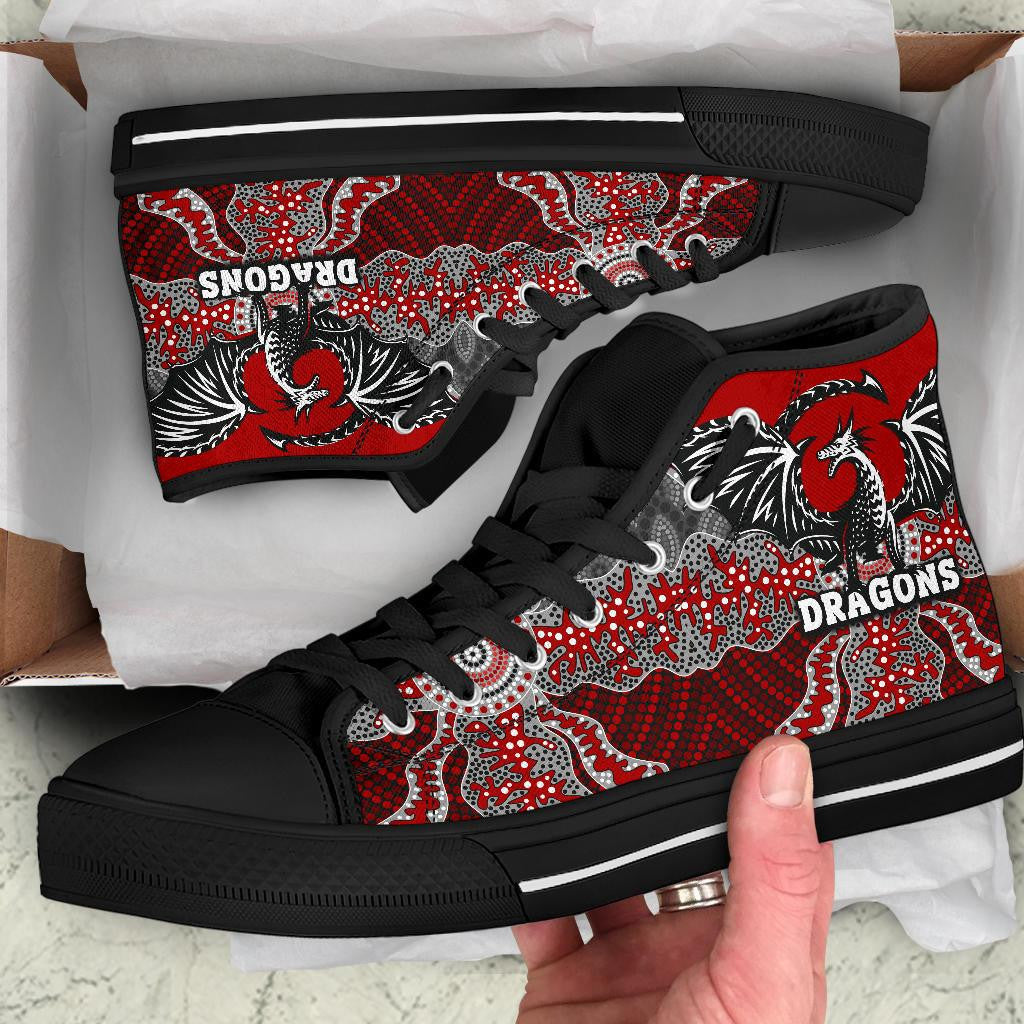 Dragons High Top Shoe St. George Aboriginal