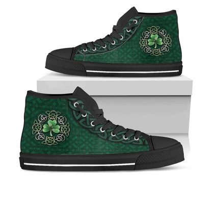 Celtic High Top Shoe Ireland Celtic Shamrock