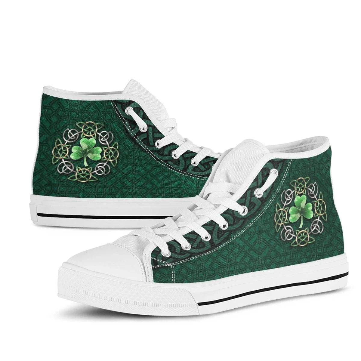 Celtic High Top Shoe Ireland Celtic Shamrock