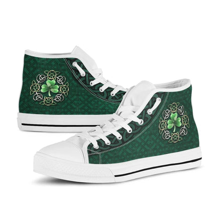 Celtic High Top Shoe Ireland Celtic Shamrock