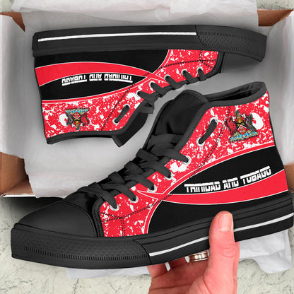 Clothing Trinidad And Tobago Special Flag High Top Shoes