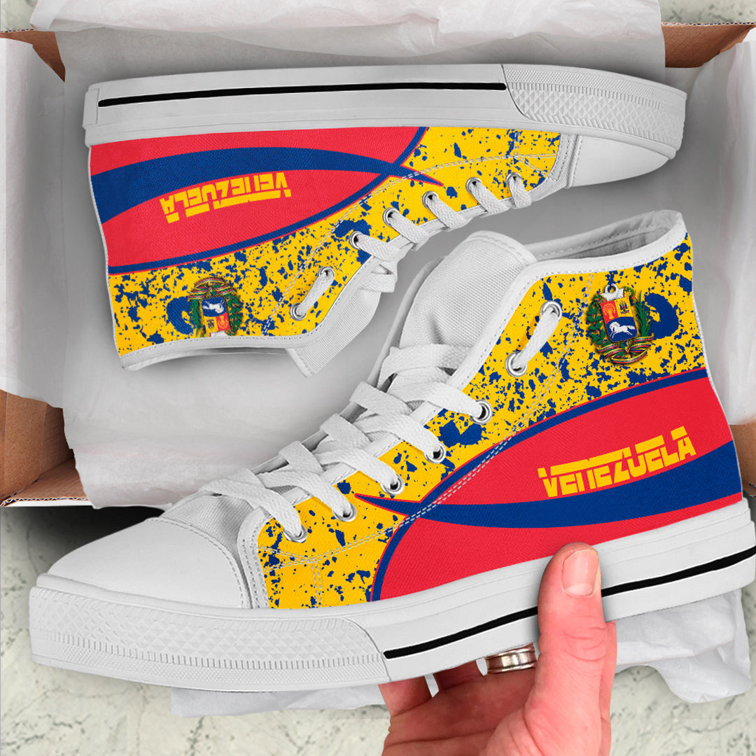 Clothing Venezuela Special Flag High Top Shoes