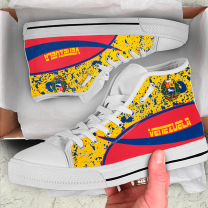 Clothing Venezuela Special Flag High Top Shoes