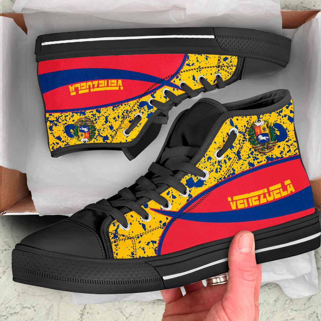 Clothing Venezuela Special Flag High Top Shoes