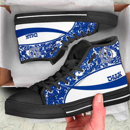 Clothing Chuuk Special Flag High Top Shoes