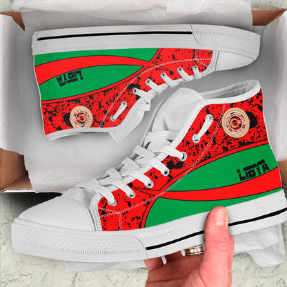Clothing Libya Special Flag High Top Shoes