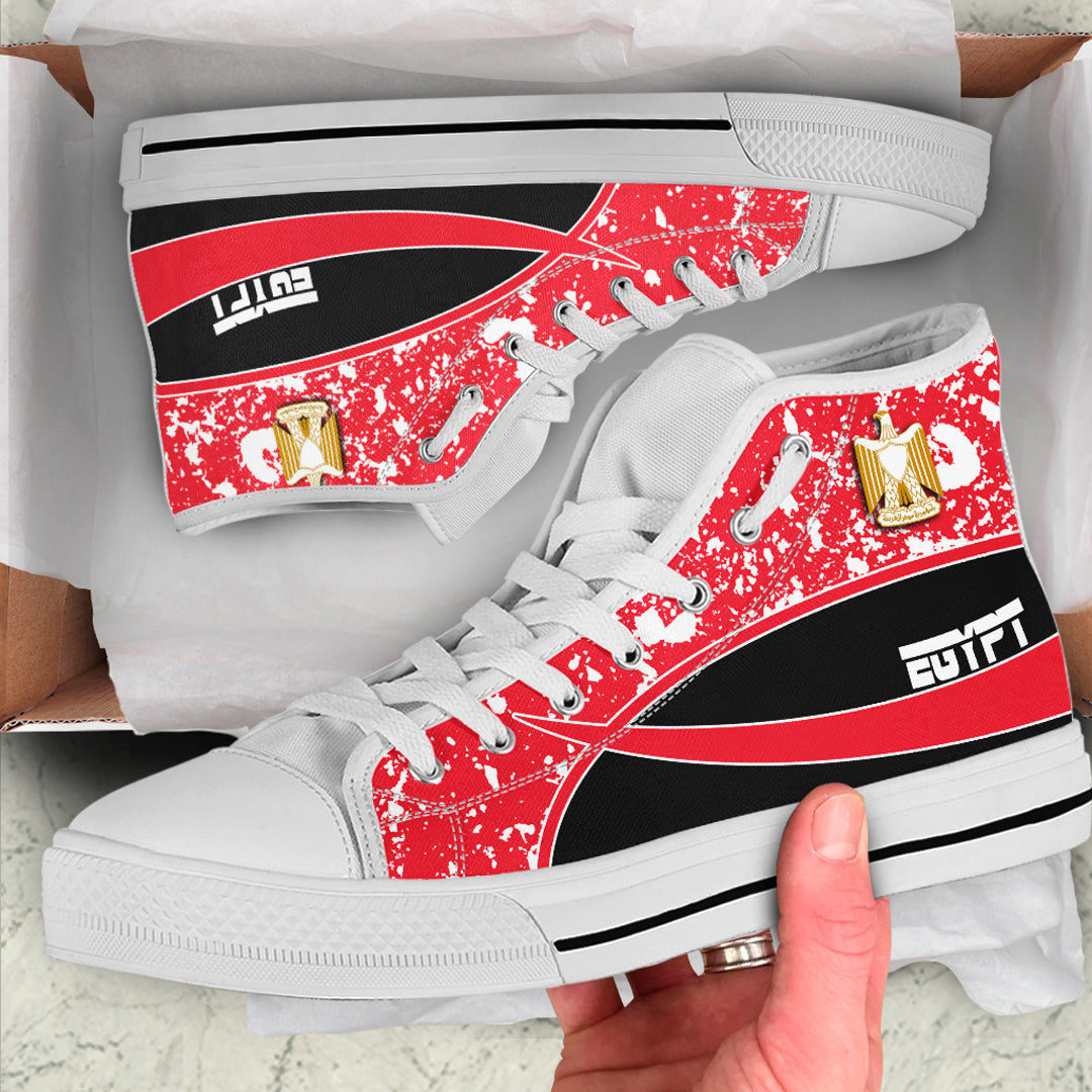 Clothing Egypt Special Flag High Top Shoes
