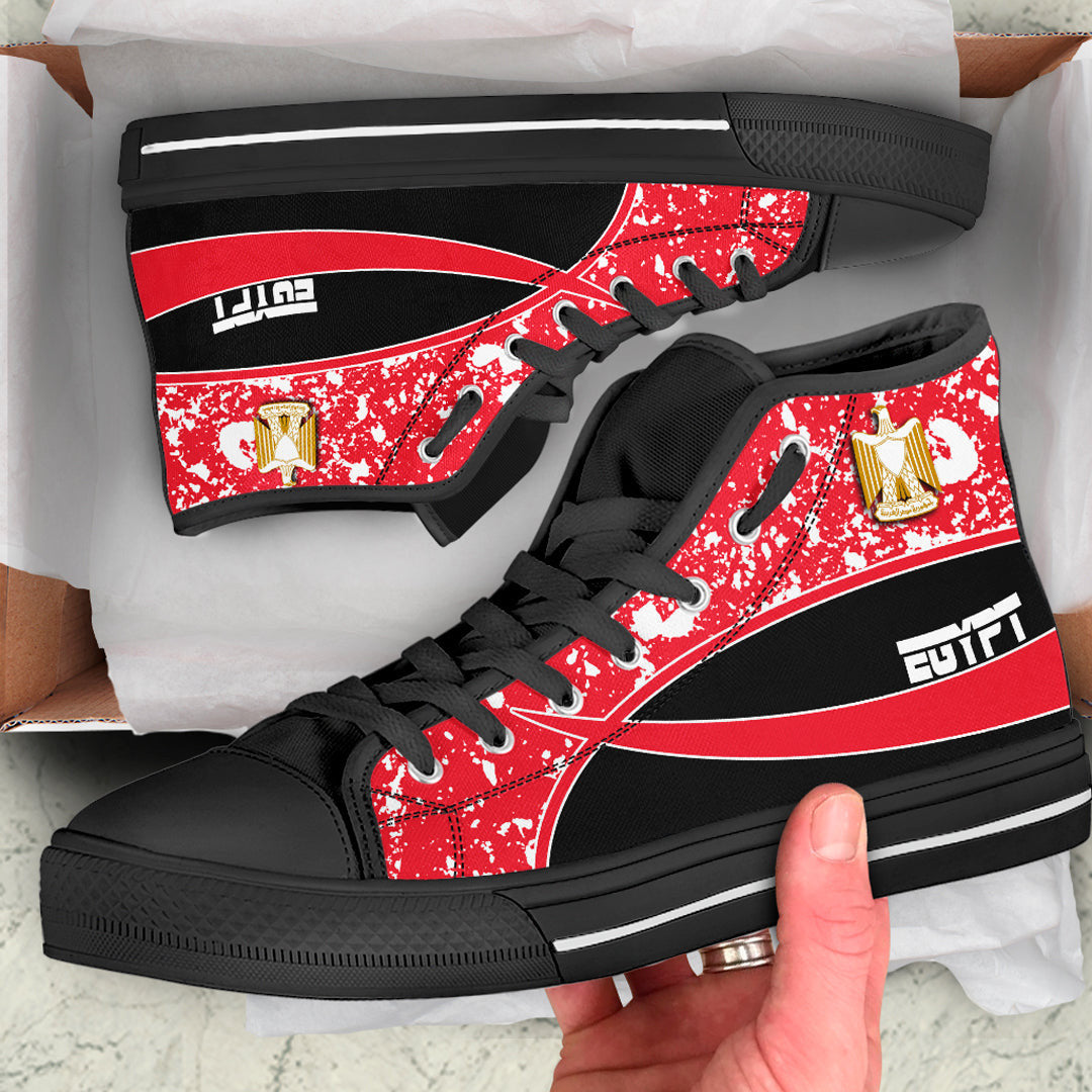 Clothing Egypt Special Flag High Top Shoes
