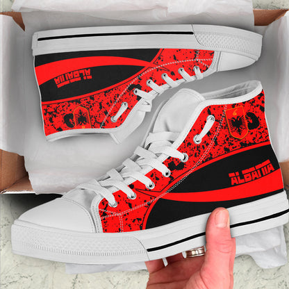 Clothing Albania Special Flag High Top Shoes