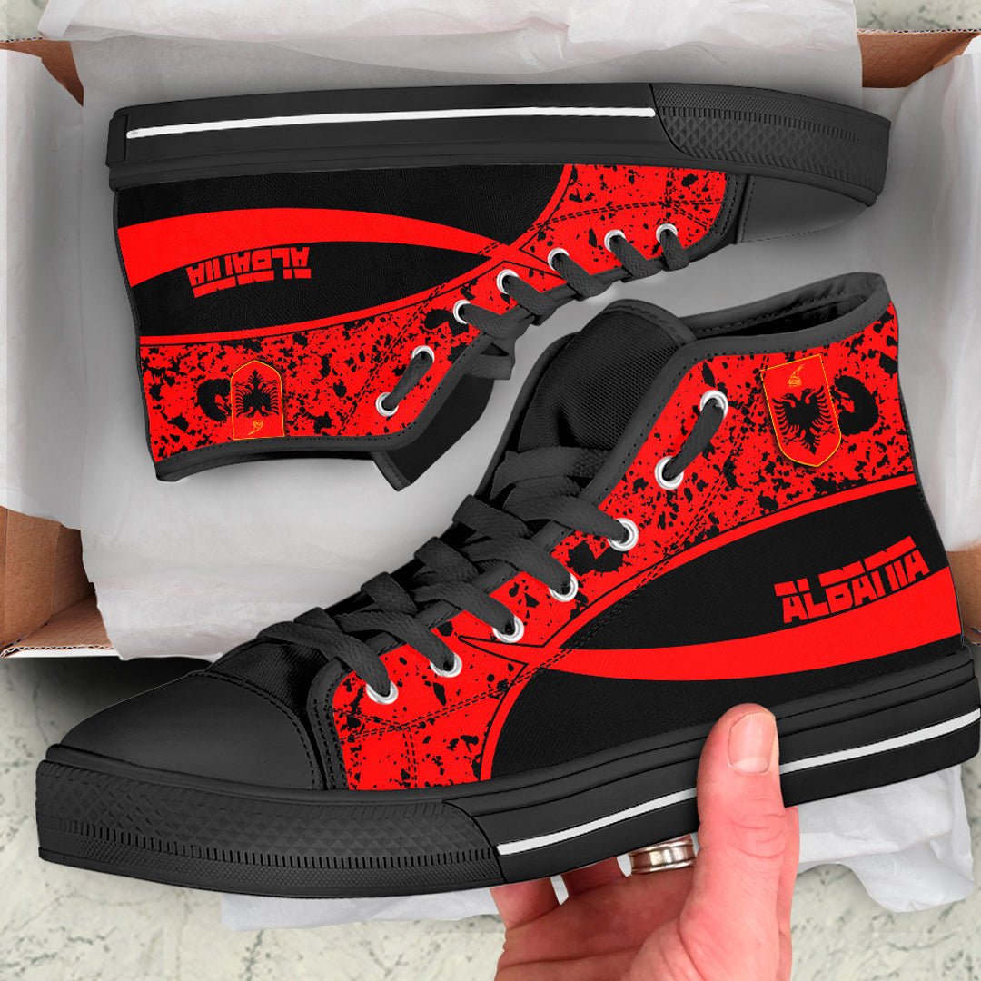 Clothing Albania Special Flag High Top Shoes