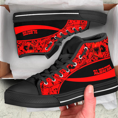 Clothing Albania Special Flag High Top Shoes