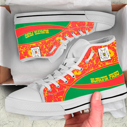 Clothing Burkina Faso Special Flag High Top Shoes