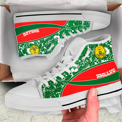 Clothing Somaliland Special Flag High Top Shoes