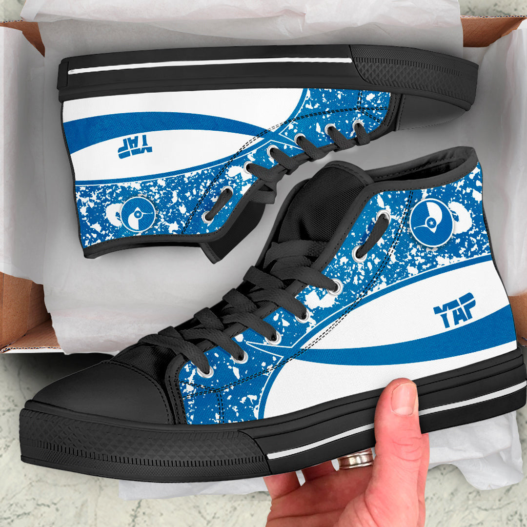 Clothing Yap Special Flag High Top Shoes