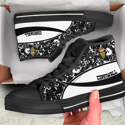 Clothing Cornwall Special Flag High Top Shoes