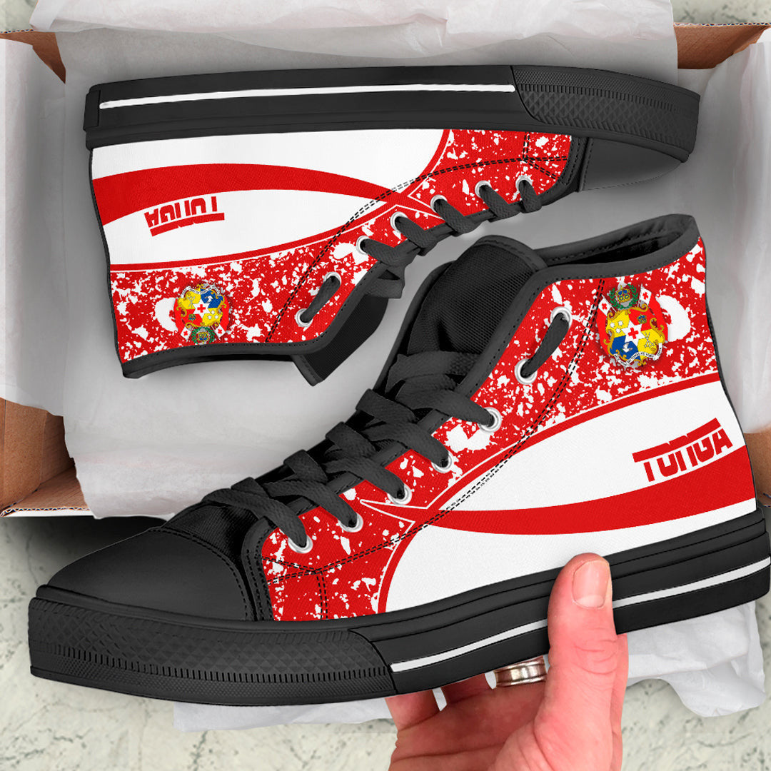 Clothing Tonga Special Flag High Top Shoes