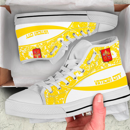 Clothing Vatican City Special Flag High Top Shoes