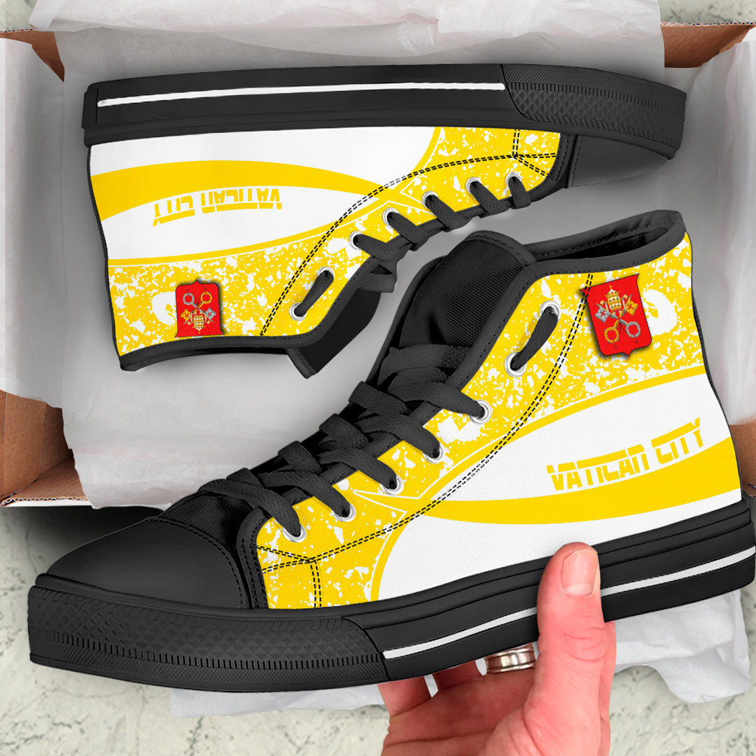 Clothing Vatican City Special Flag High Top Shoes