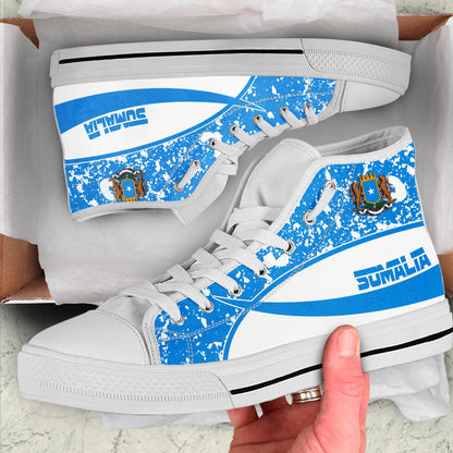 Clothing Somalia Special Flag High Top Shoes