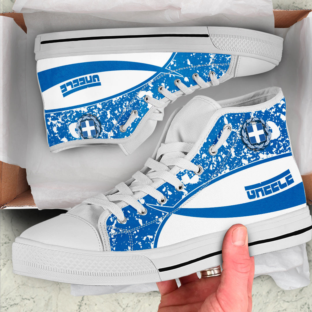 Clothing Greece Special Flag High Top Shoes