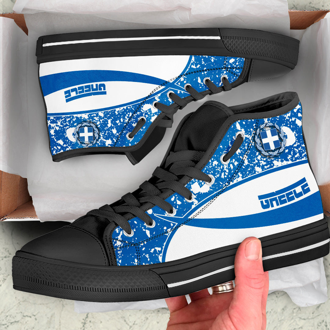 Clothing Greece Special Flag High Top Shoes