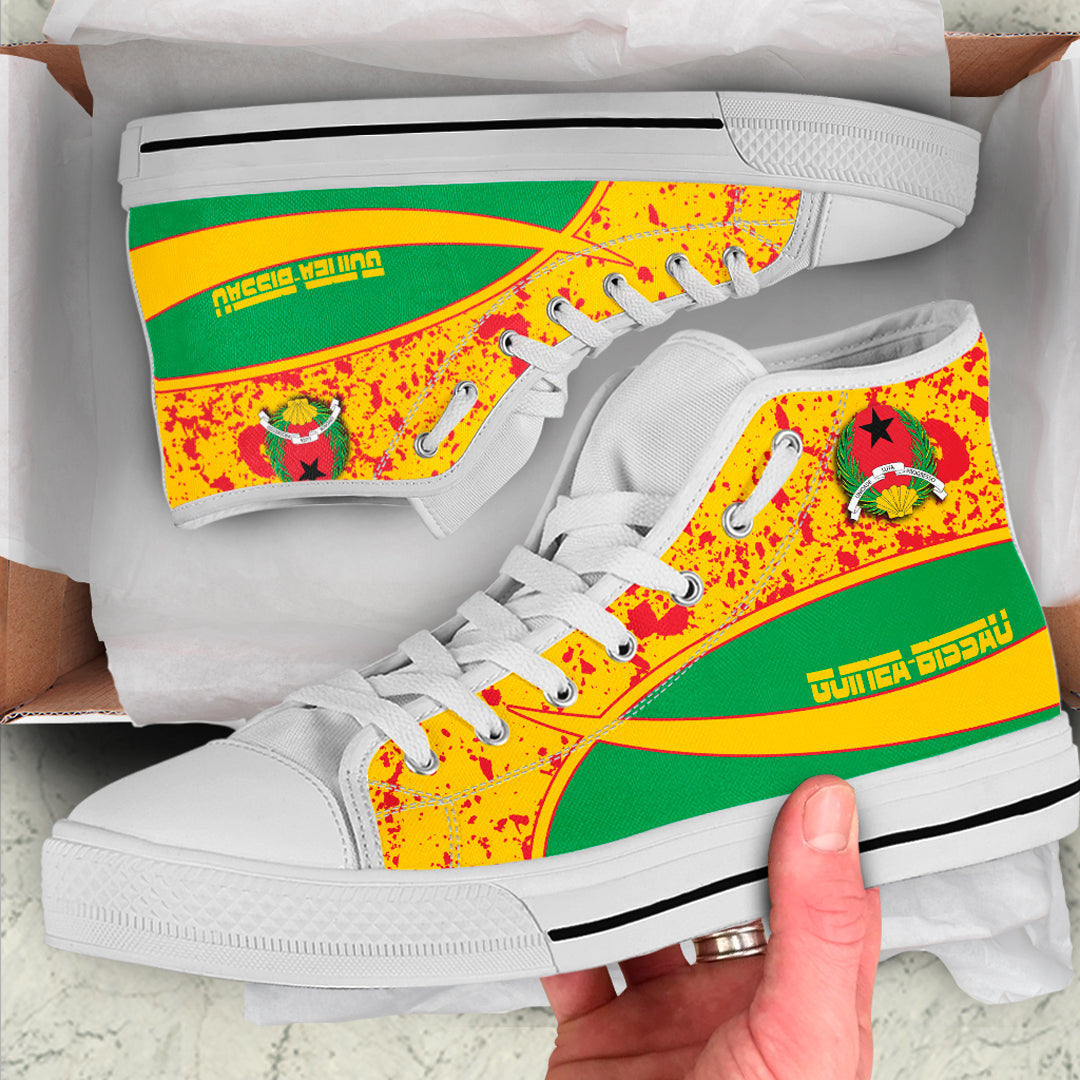 Clothing Guinea Bissau Special Flag High Top Shoes