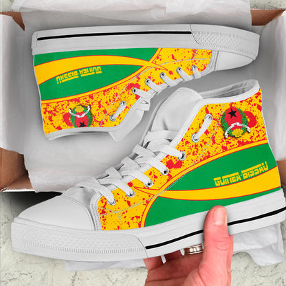 Clothing Guinea Bissau Special Flag High Top Shoes