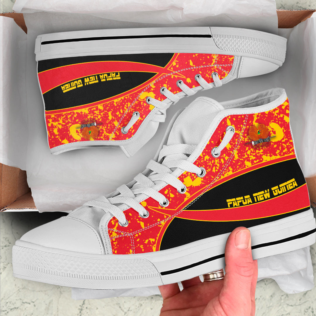 Clothing Papua New Guinea Special Flag High Top Shoes