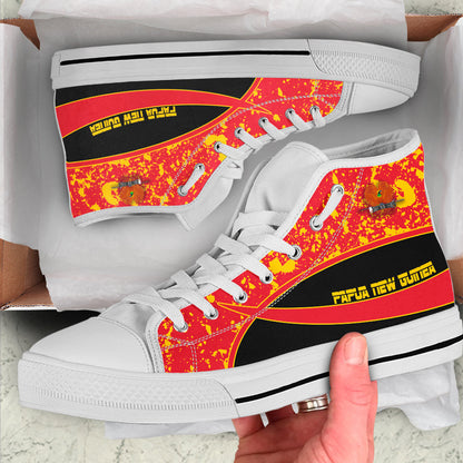 Clothing Papua New Guinea Special Flag High Top Shoes