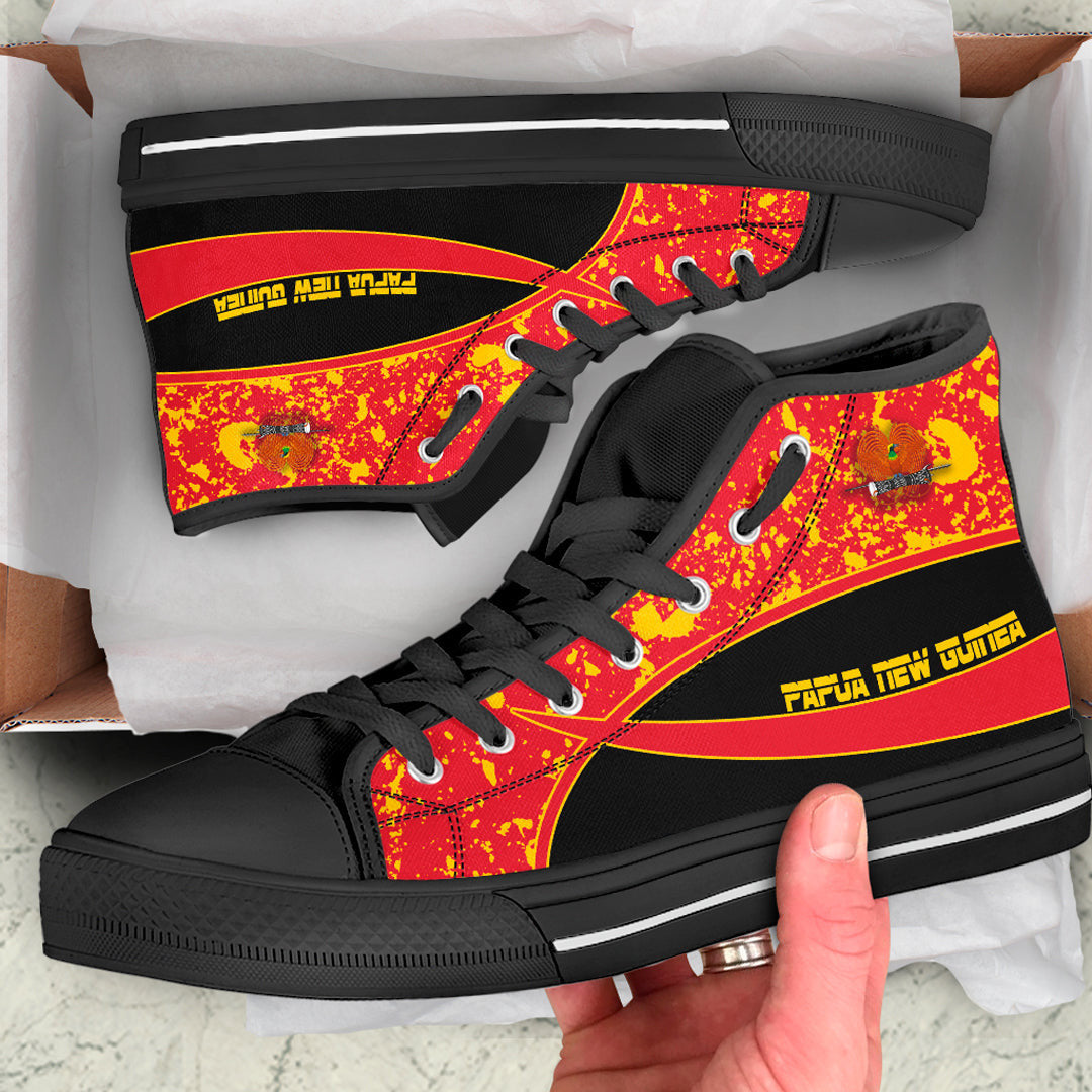 Clothing Papua New Guinea Special Flag High Top Shoes
