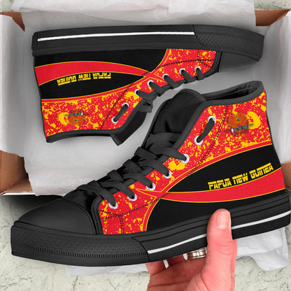 Clothing Papua New Guinea Special Flag High Top Shoes