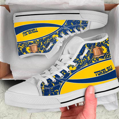Clothing Tokelau Special Flag High Top Shoes