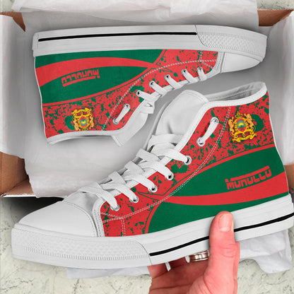 Clothing Morocco Special Flag High Top Shoes