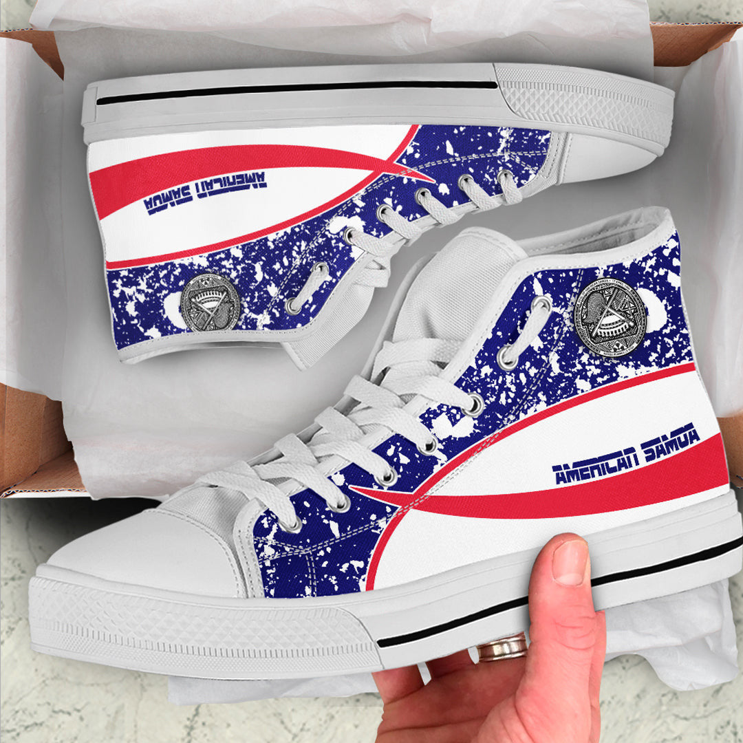 Clothing American Samoa Special Flag High Top Shoes