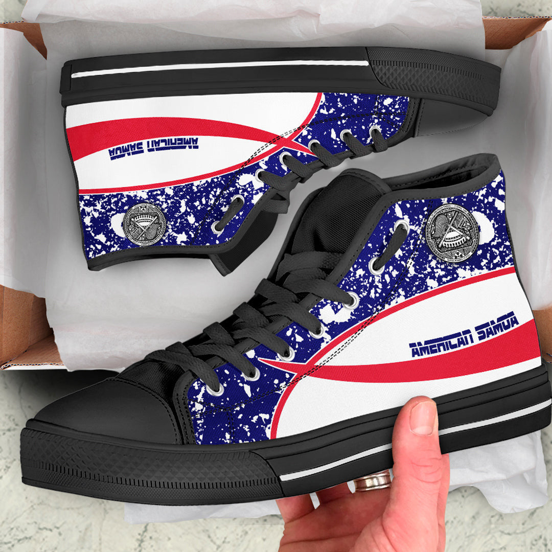 Clothing American Samoa Special Flag High Top Shoes