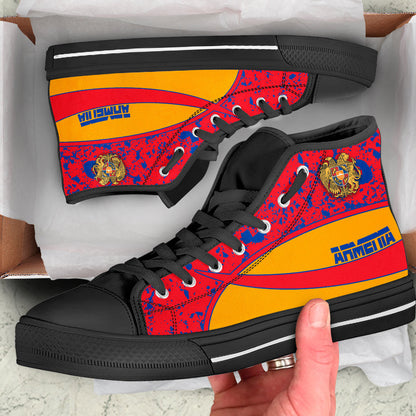Clothing Armenia Special Flag High Top Shoes