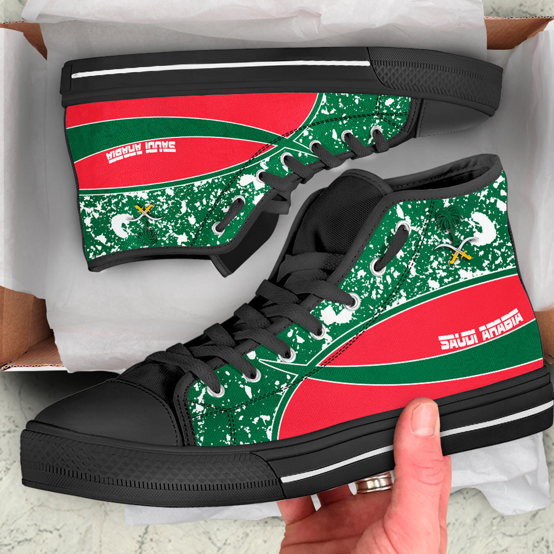 Clothing Saudi Arabia Special Flag High Top Shoes