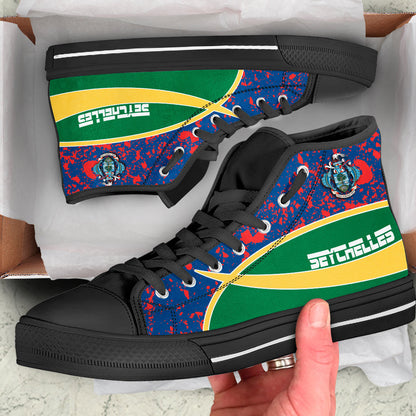 Clothing Seychelles Special Flag High Top Shoes