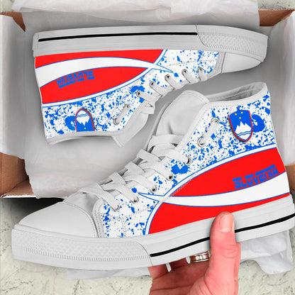 Clothing Slovenia Special Flag High Top Shoes
