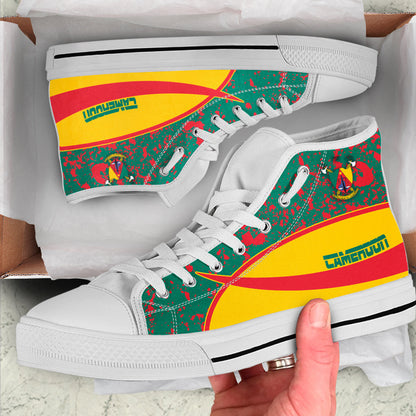 Clothing Cameroon Special Flag High Top Shoes