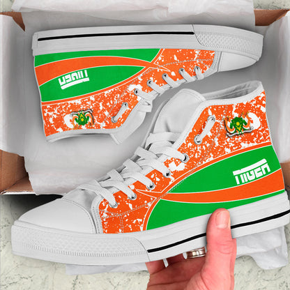 Clothing Niger Special Flag High Top Shoes